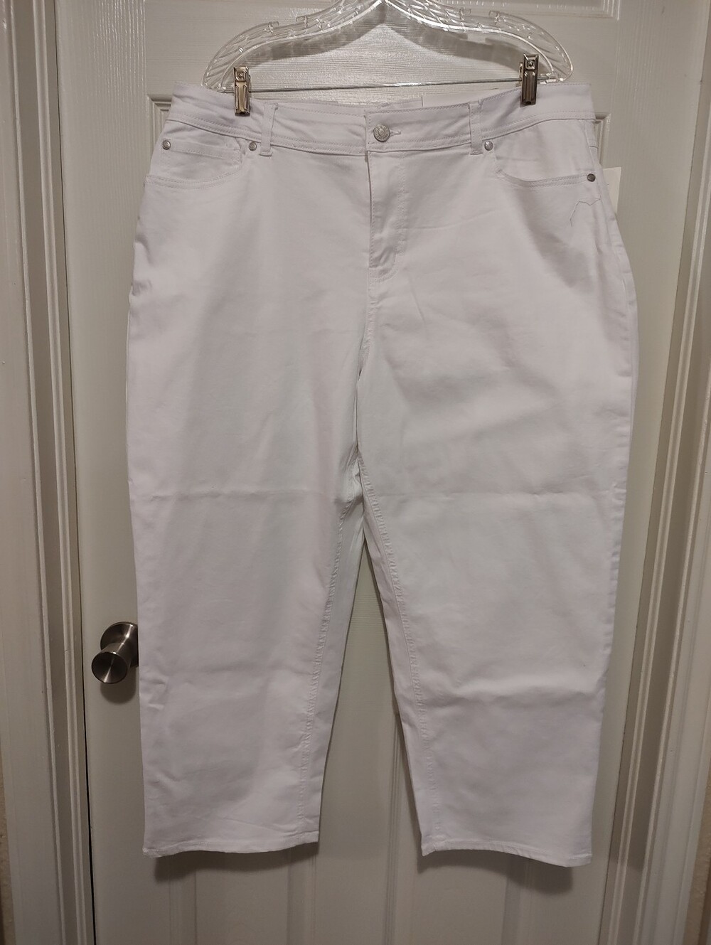 Cato White Ankle-Length Women’s Jeans